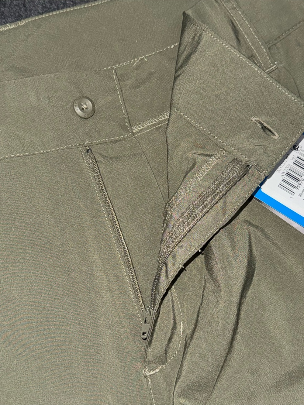 Columbia Silver Ridge Utility Shorts NWT Green Size 22W 4" Hiking Outdoor Active - Picture 5 of 8
